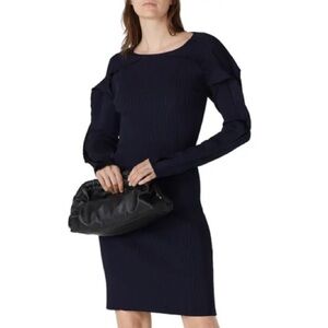 Koche Navy Bodycon Dress M